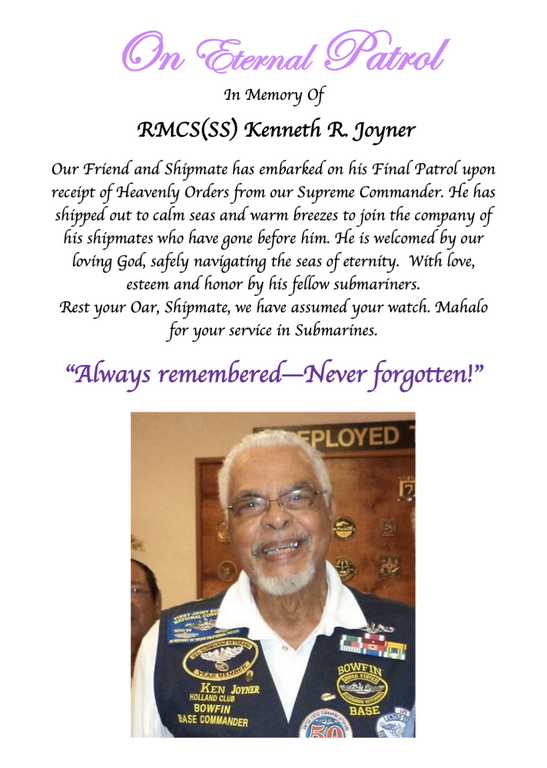 Kenneth Joyner Obituary - Honolulu, HI | Ballard Family Moanalua